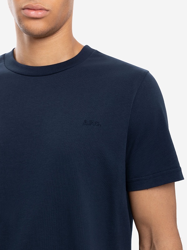 Футболка муж A.P.C. COHBW-M26392 IAK DARK NAVY - 4