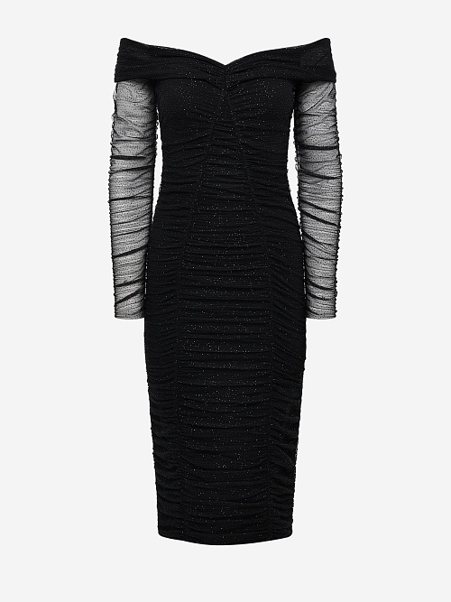 Платье жен Nissa RS16148 black - 0