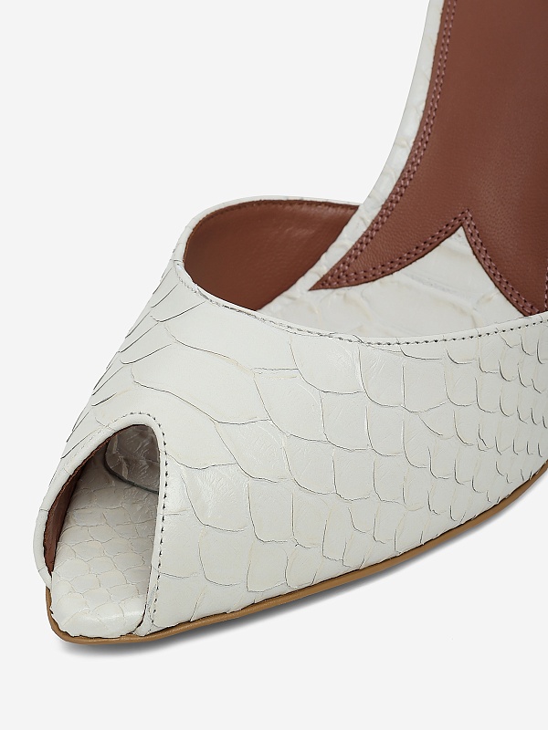 Мюли (каблук) жен Paris Texas PX1844 XPTAC BONE - 4