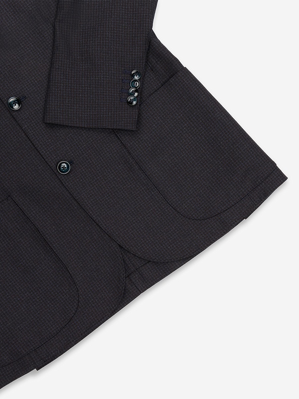 Пиджак муж Barba Napoli BU 2501/00176 JJ 02175 0001 BLU CHECK - 4