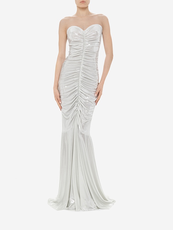 Платье жен Norma Kamali ST2243LMD47967 PEARL - 3