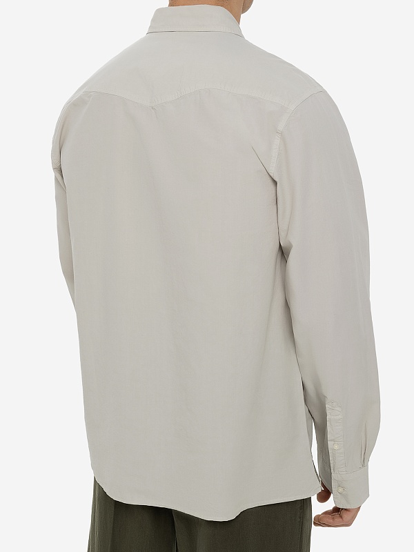 Рубашка муж Officine Generale S24MSHI001PRE STONE - 4