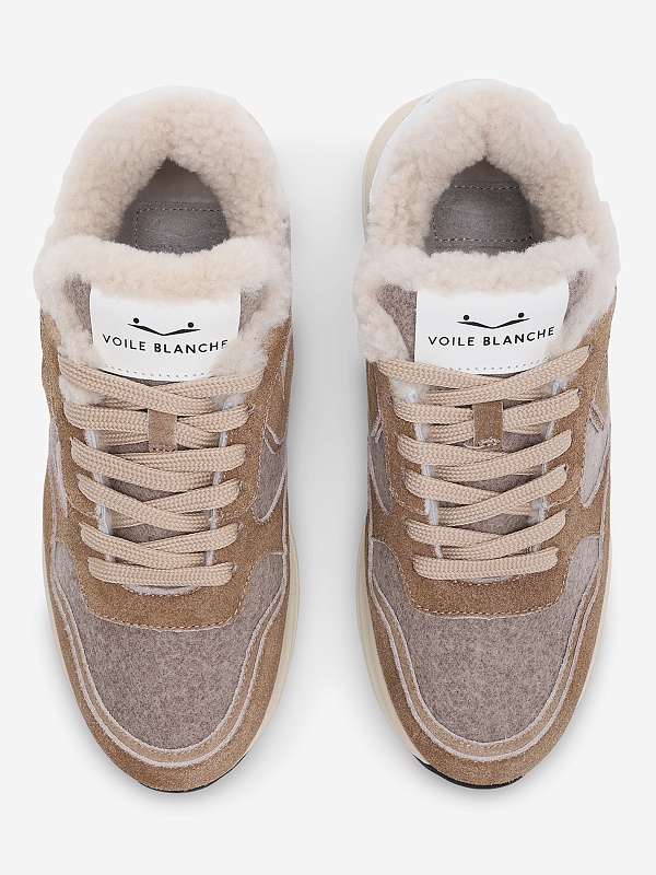 Кроссовки жен Voile Blanche 2018657.03. 4D22 DENIM BROWN-BEIGE - 3