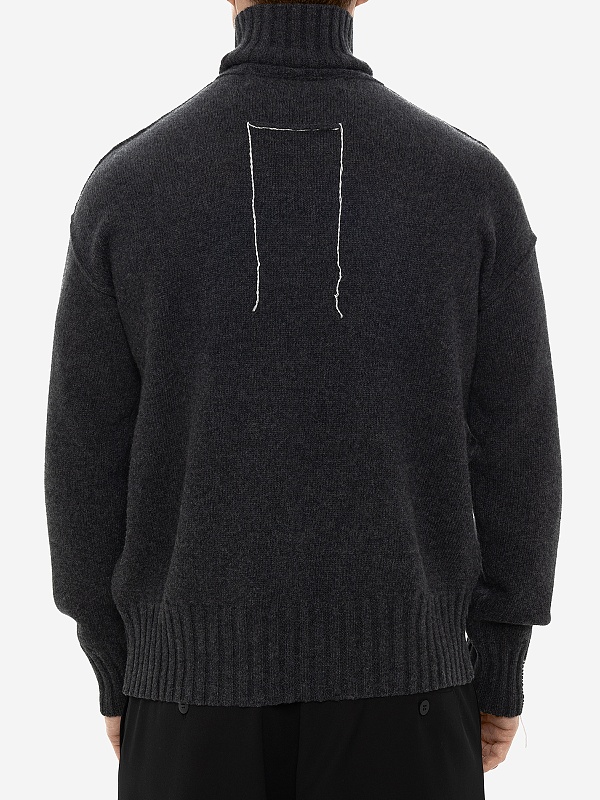 Водолазка муж Isabel Benenato UK36 80 GRAPHITE - 4