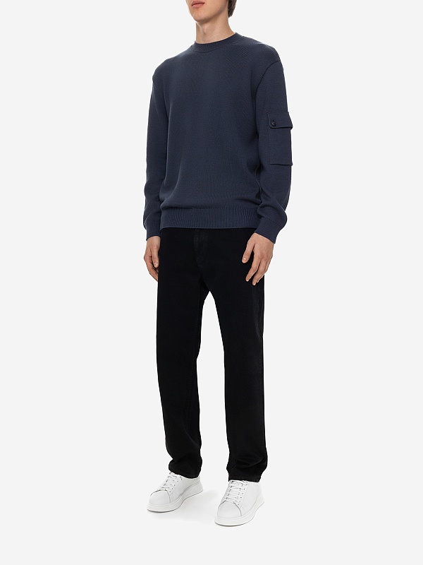 Свитер муж Closed C86232-97W-22 - crewneck jumper 506 SMOKEY BLUE - 2