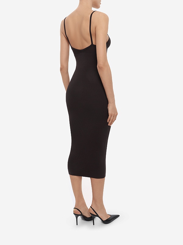 Платье жен P.A.R.O.S.H. D550947 086 TESTA DI MORO - 3