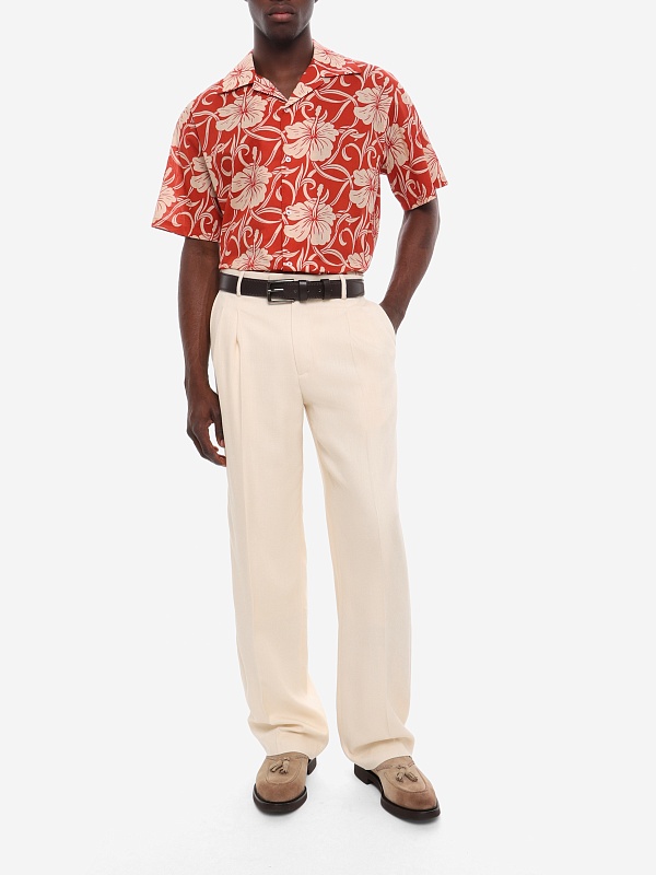 Брюки муж Drôle de Monsieur K-BP165-VI029-OW OFF WHITE - 1