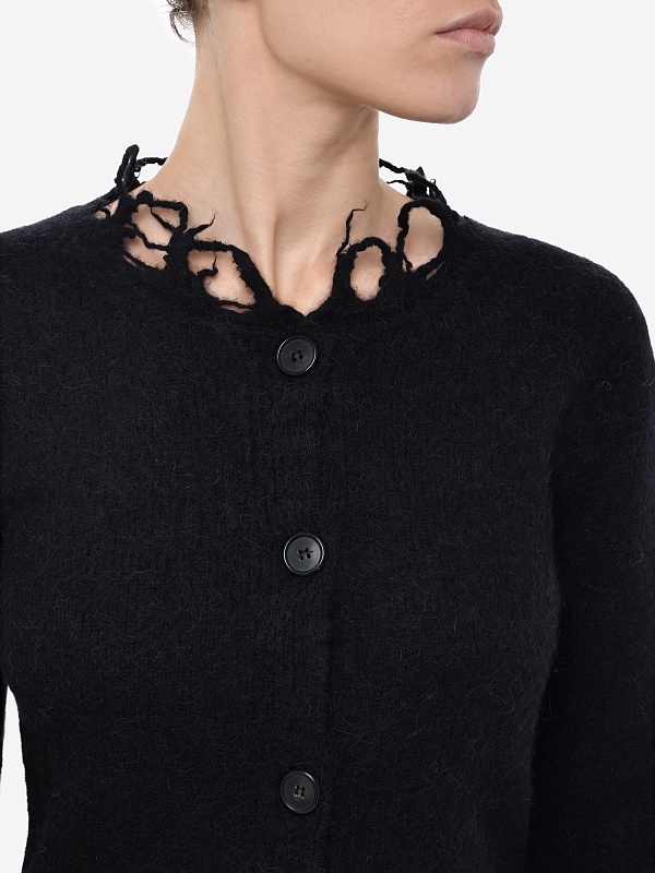 Кардиган жен Haikure HEW07087MC066PX T0002 BLACK - 4