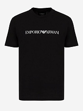 Футболка муж Emporio Armani 8N1TN5 1JPZZ 0021 NERO LOGO