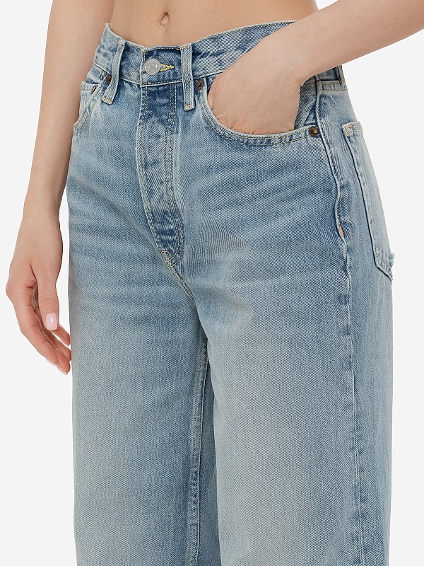 Джинсы жен Re/Done 141-03W7UHRWL OPAL INDIGO - 5
