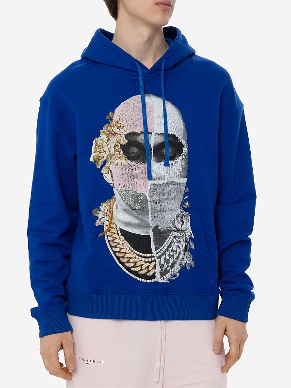 Худи муж IH NOM UH NIT NUS24256 246_royal blue - 3