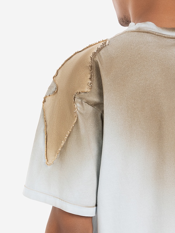 Футболка муж CULTURA S25CULT_A008 DIRTY LIGHT BLUE - 5