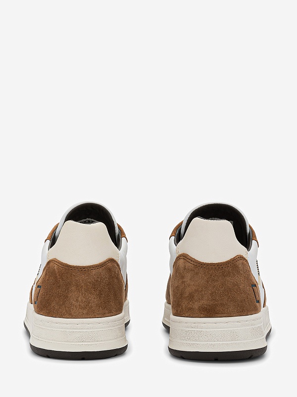 Кеды муж D.A.T.E. M391-C2-NT-HC-HC WHITE-CAMEL - 4