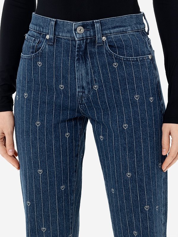 Джинсы жен 7 For All Mankind JSSTC100FH MID BLUE - 5