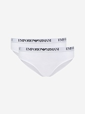 Набор (трусы 2 пары) жен Emporio Armani EW000403 AF13033 M0069 WHITE/WHITE