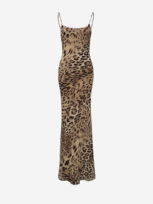 Платье жен THE ANDAMANE T180131A TNP255 ANIMALIER - 0