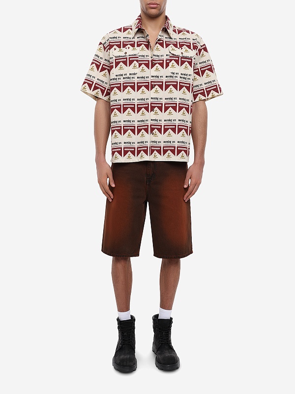 Рубашка муж Carne Bollente SS26SSS0201 Allover - 1