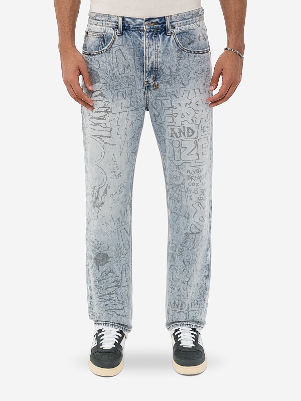 Джинсы муж Ksubi MSP25DJ022 DENIM - 2