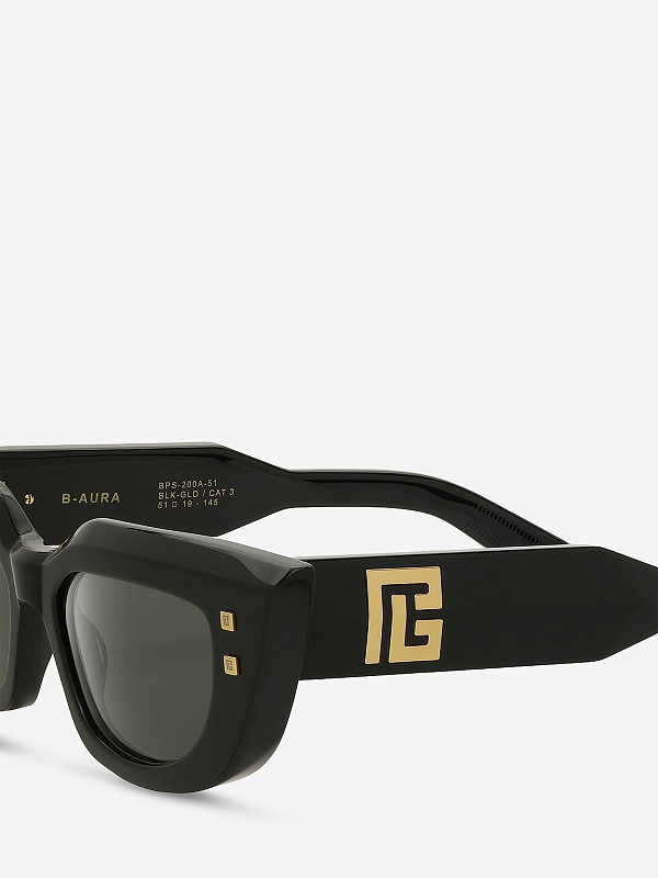 Солнцезащитные очки Balmain B-AURA BPS-200A-51/BLK-GLD 51 19 145 - 3