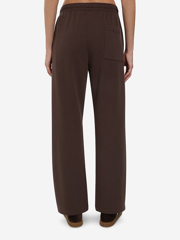 Брюки унисекс Sporty & Rich PA05565243BR03 Chocolate - 3
