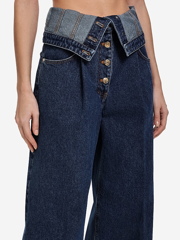 Джинсы жен EENK ELD-1P351-DP05-BL Denim blue - 5