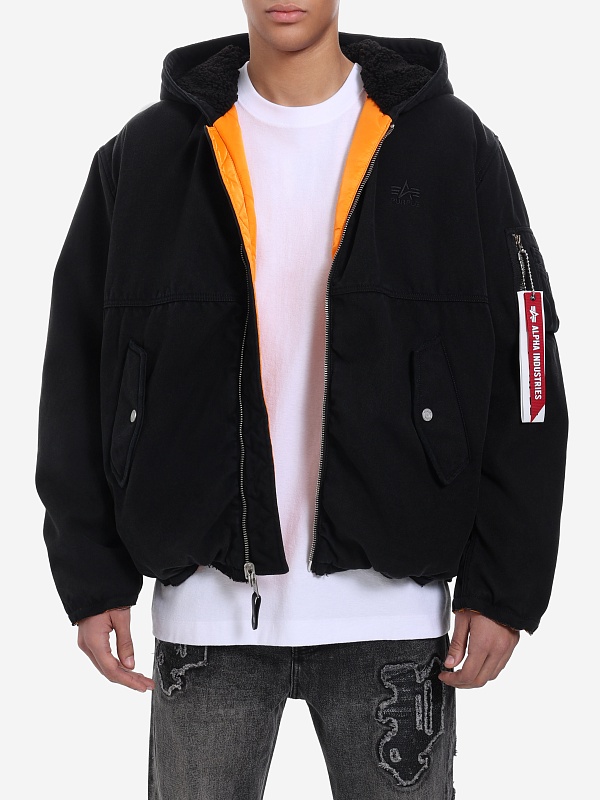 Бомбер PURPLE M6103-APHB825 BLACK - 2