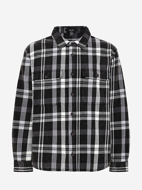 Рубашка муж Ksubi MFA25SH017 BLACK - 0