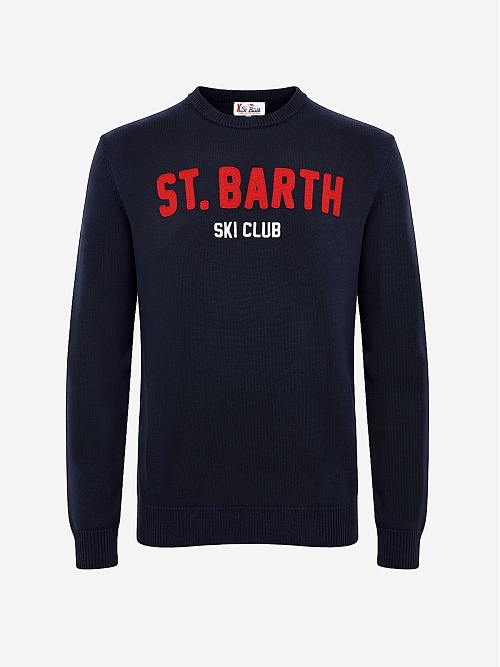 Свитер муж MC2 Saint Barth HER0001 03029I SB 61 PATCH - 0