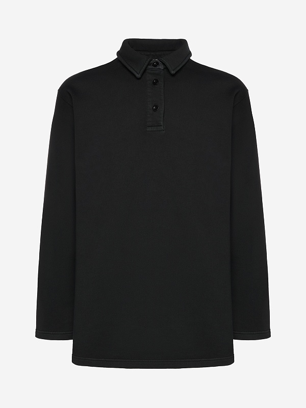 Поло с длинным рукавом муж A.P.C. COHMC-M37002 LZZ BLACK - 0