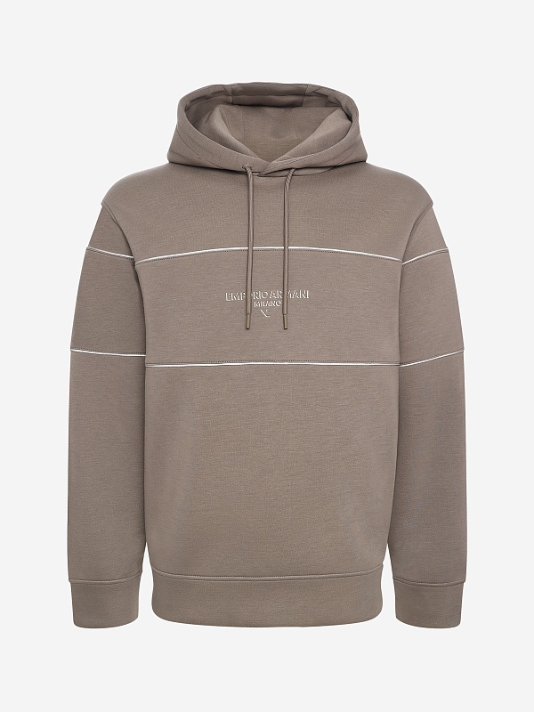 Худи муж Emporio Armani EM002885 AF17545 U6189 WALNUT - 0