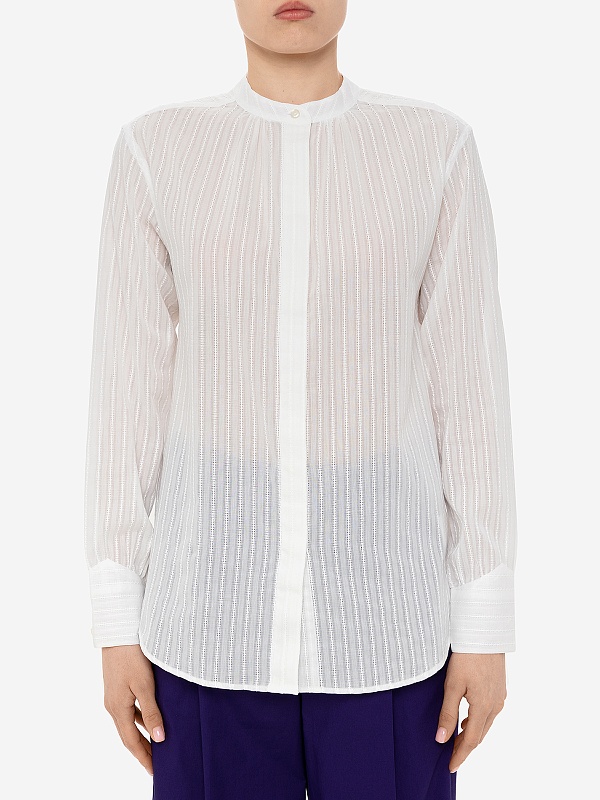 Блуза жен Officine Generale S24WSHI012 WHITE - 3