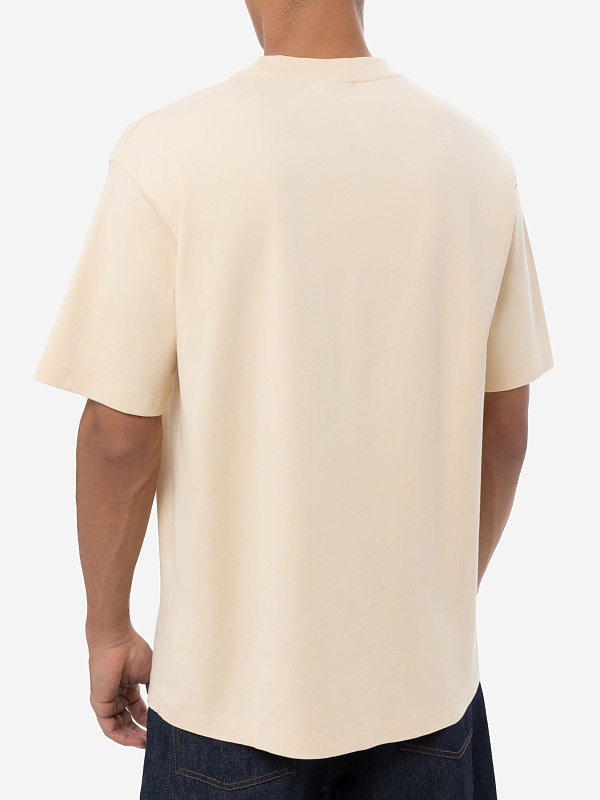 Футболка муж Drôle de Monsieur H-TS256-CO002-NBG NATURAL BEIGE - 3