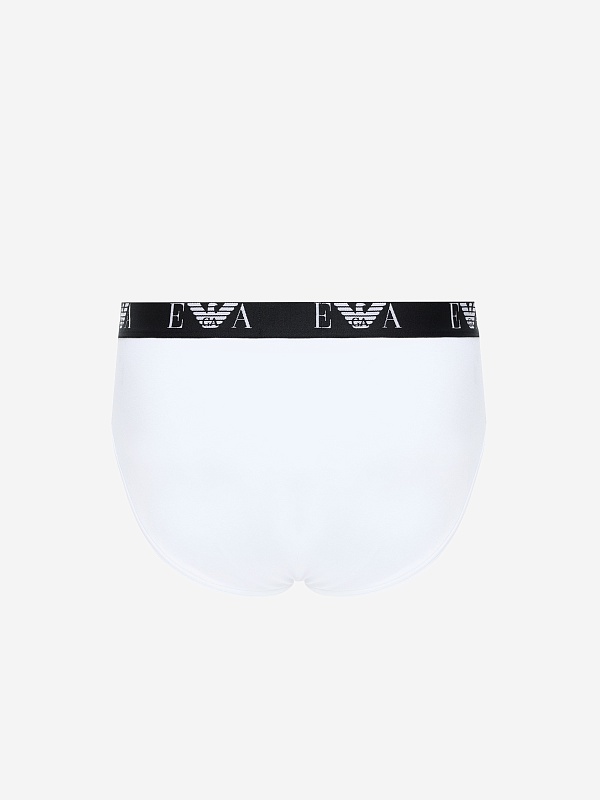 Набор (трусы 3 пары) муж Emporio Armani EM000258 AF14131 M0066 WHITE/WHITE/WHITE - 2