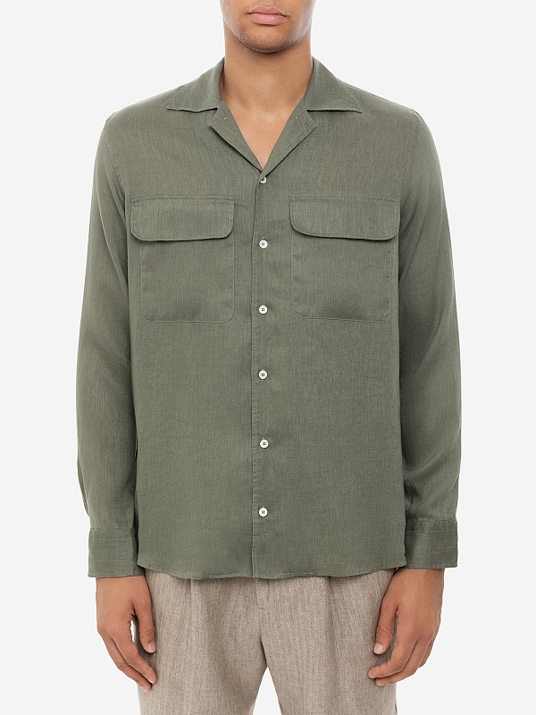 Рубашка муж TAGLIATORE ROWAN 740005 V1283 678 VERDE - 2