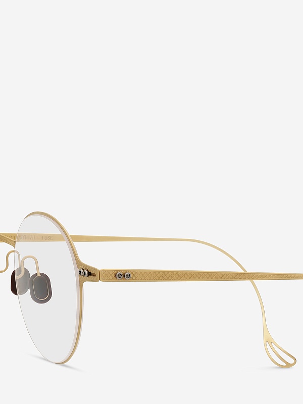 Оправа Undostrial Fuse 02 03 brushed gold 44 24 150 - 3