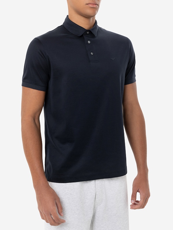 Поло муж Emporio Armani 8N1F96 1JUVZ 0920 BLU NAVY - 3