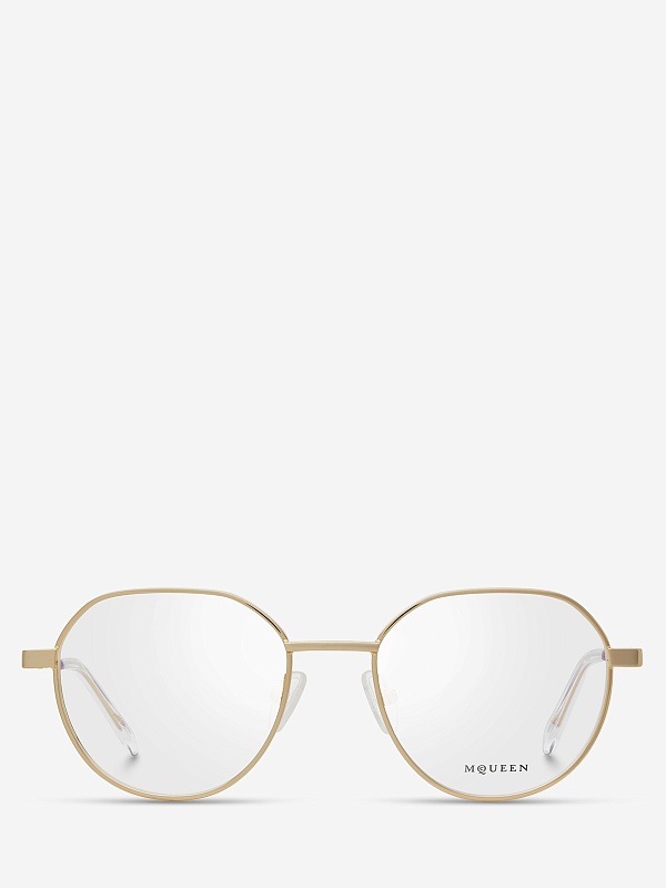 Оправа Alexander McQueen AM0479O 002 50 18 145 - 3