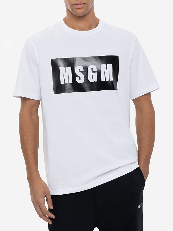 Футболка муж MSGM 2000MM520 200002 01 - 2