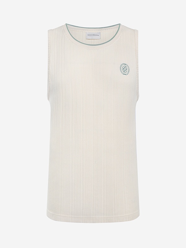 Майка муж Drôle de Monsieur K-TS319-CO267-OW OFF WHITE - 0