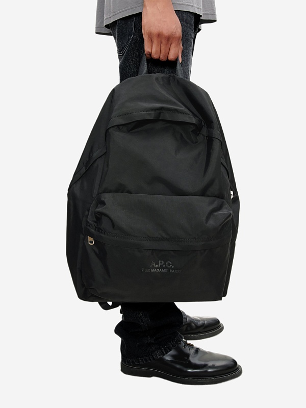 Рюкзак муж A.P.C. PAAGX-H62246 LZZ BLACK - 2