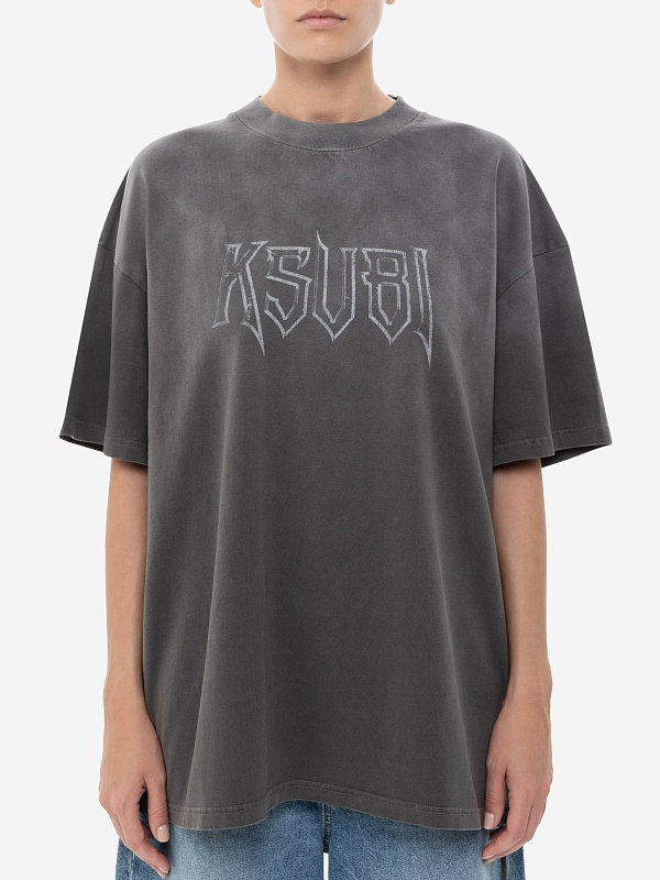 Футболка жен Ksubi WSP25TE008 BLACK - 2