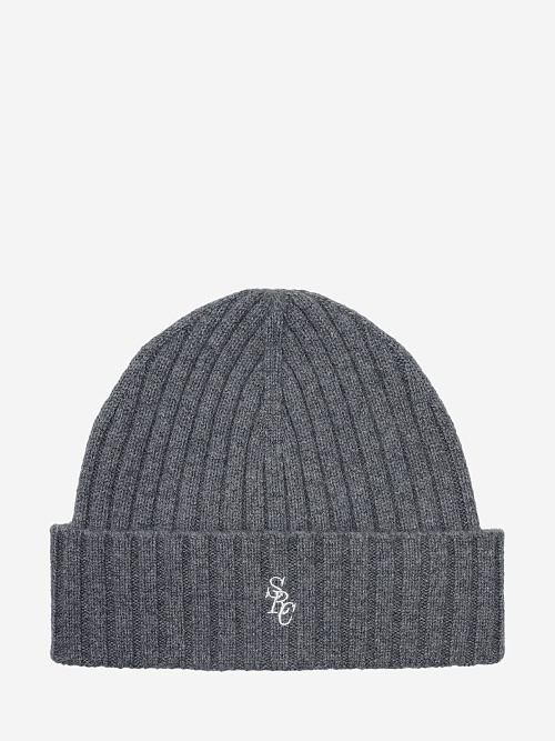 Шапка муж Sporty & Rich AC06667302GY22 Cool Gray - 0