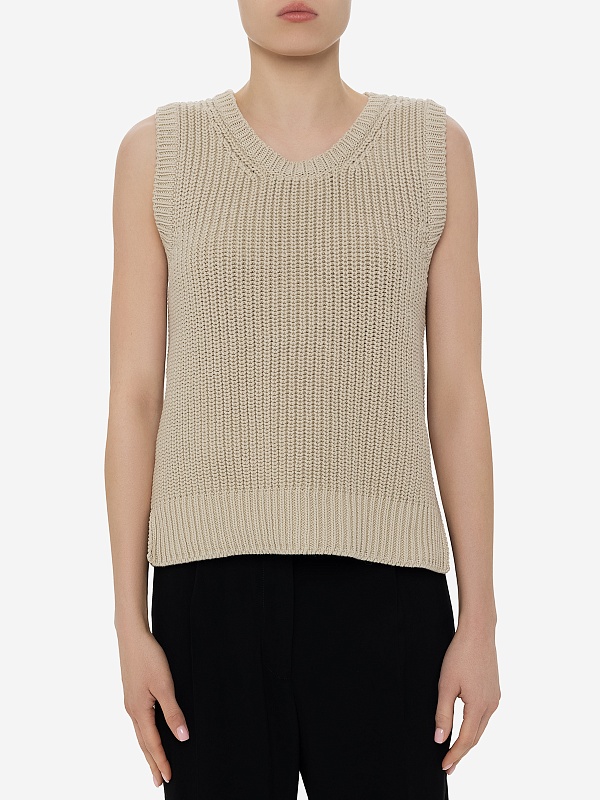 Топ жен Officine Generale S24WKNT302 STONE - 3