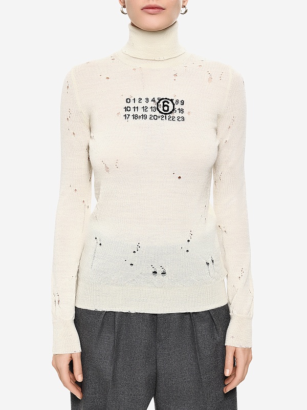 Водолазка жен MM6 S52HA0299 M13134 103 - 2