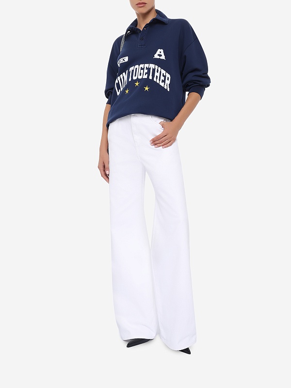 Толстовка муж Carne Bollente SS26PKN0101 Navy - 4
