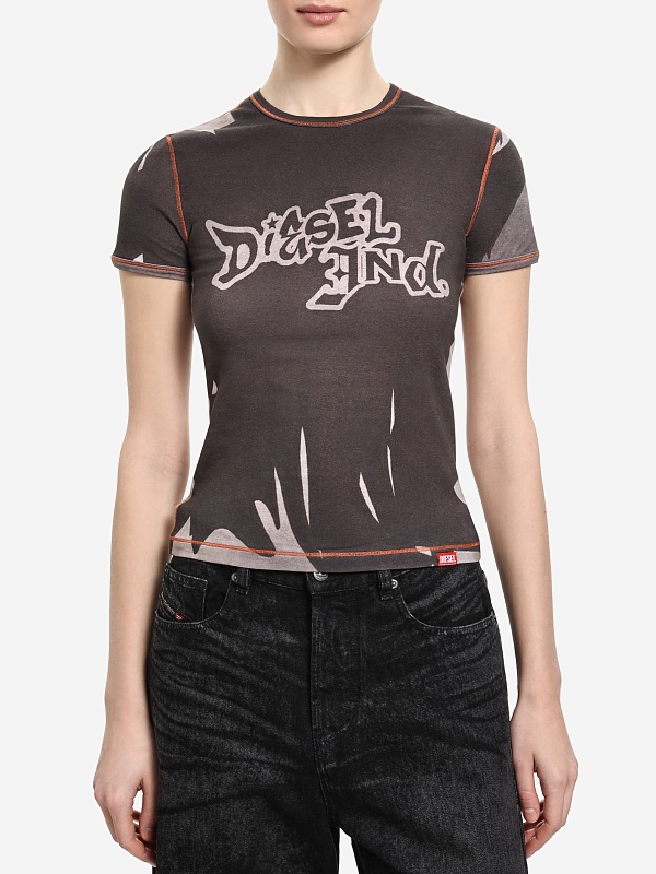 Футболка жен Diesel A21771 0EPCP 98BA - 2