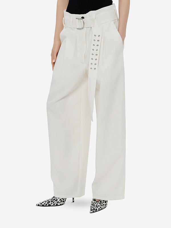 Брюки жен Philosophy Di Lorenzo Serafini 0310 5727 A0002 White - 3