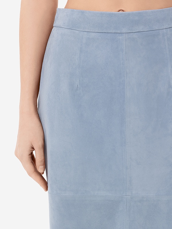 Юбка жен Burka an-2418 Голубой - 5