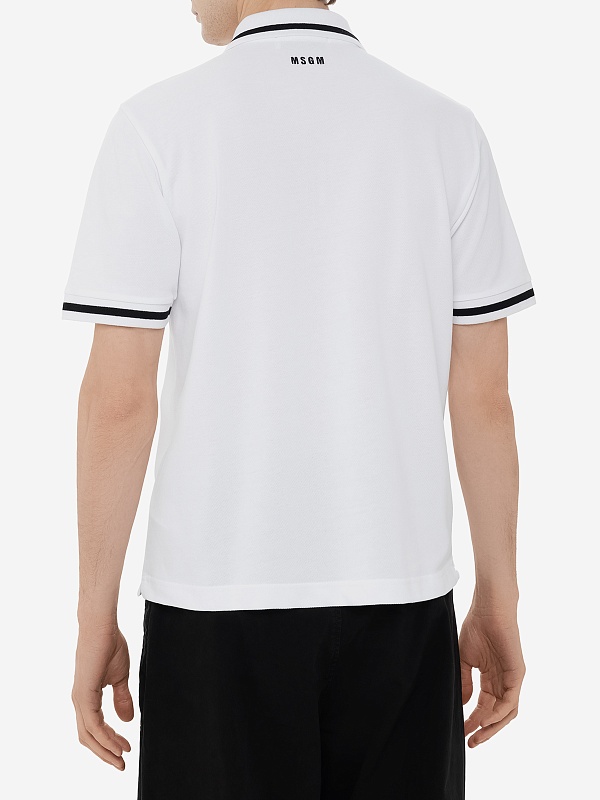 Поло муж MSGM 3840MM118 257090 01 - 4