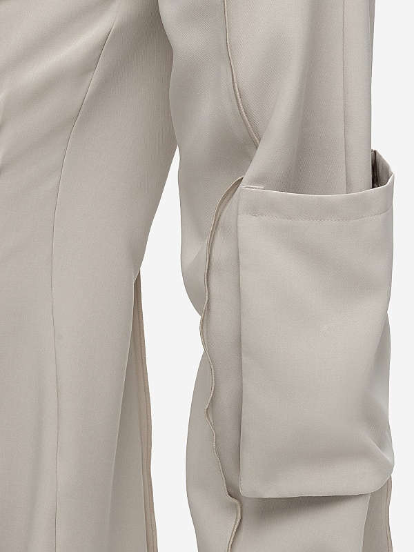 Брюки жен Yuzefi YUZPF23-RW-TR03-17 OAT - 5